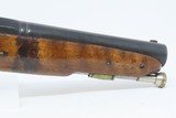 Antique LIEGE Proofed DUTCH/BELGIAN .75 Cal. FLINTLOCK MAN-STOPPER PistolSelf-Defense Pistol Made Circa the 1820/30s in Liege - 5 of 18