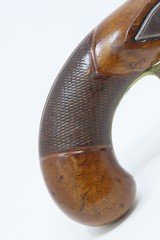 Antique LIEGE Proofed DUTCH/BELGIAN .75 Cal. FLINTLOCK MAN-STOPPER PistolSelf-Defense Pistol Made Circa the 1820/30s in Liege - 3 of 18