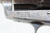 DAVID F. CLARK Inspected Antique U.S. COLT ARTILLERY Model .45 SAA Revolver SCARCE Revolver from the Spanish-American War Period - 6 of 19