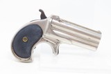 EARLY SCARCE Antique REMINGTON TYPE I .41 Caliber RF DOUBLE DERINGER Pistol Less than 2,000 Produced Model 1 Over/Under Pistol - 14 of 17