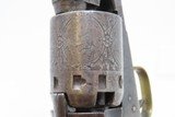 CIVIL WAR Era MANHATTAN FIRE ARMS CO. Series III Percussion “NAVY” Revolver ENGRAVED With Multi-Panel CYLINDER SCENE - 12 of 19
