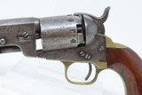 CIVIL WAR Era MANHATTAN FIRE ARMS CO. Series III Percussion “NAVY” Revolver ENGRAVED With Multi-Panel CYLINDER SCENE - 4 of 19