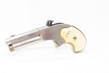 Scarce Antique REMINGTON-RIDER .32 Cal. MAGAZINE Pistol Unengraved Ivory
E. REMINGTON & SONS Rimfire Pocket Pistol - 2 of 16