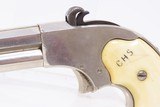 Scarce Antique REMINGTON-RIDER .32 Cal. MAGAZINE Pistol Unengraved Ivory
E. REMINGTON & SONS Rimfire Pocket Pistol - 4 of 16