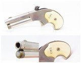 Scarce Antique REMINGTON-RIDER .32 Cal. MAGAZINE Pistol Unengraved IvoryE. REMINGTON & SONS Rimfire Pocket Pistol