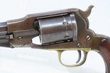 Antique REMINGTON “Improved” NEW MODEL .38 Caliber NAVY Conversion Revolver Factory Manufactured / Converted in .38 Caliber - 4 of 18