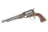 Antique REMINGTON “Improved” NEW MODEL .38 Caliber NAVY Conversion Revolver Factory Manufactured / Converted in .38 Caliber - 2 of 18