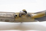 Scarce DUAL Caliber AMERICAN ARMS “Wheeler Patent” SWIVEL BREECH Deringer
1 of 3,000 Made in Boston, .22 & .32 Combination! - 11 of 17