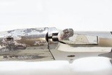 Antique FRANK WESSON Superposed .41 Cal. Rimfire PISTOL with SLIDING DAGGER MASSACHUSETTS Made SWIVEL BREECH Pocket Pistol - 7 of 18