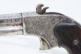 ENGRAVED Antique REMINGTON-RIDER .32 Caliber XS Rimfire MAGAZINE Pistol
E. REMINGTON & SONS Rimfire Pocket Pistol - 4 of 16