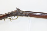 Antique J. CRAIG Full-Stock .50 Caliber Percussion PITTSBURGH Long Rifle
Kentucky Style HUNTING/HOMESTEAD Long Rifle! - 4 of 19