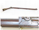 Antique J. CRAIG Full-Stock .50 Caliber Percussion PITTSBURGH Long RifleKentucky Style HUNTING/HOMESTEAD Long Rifle!