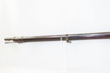 Antique SPRINGFIELD ARMORY Model 1842 Percussion .69 Cal. Smoothbore MUSKET Civil War Musket with U.S. BAYONET - 17 of 19