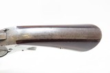 RARE Antique JAMES REID Model 2 SPUR TRIGGER .32 Caliber 7-Shot RF REVOLVER 1860s Catskill, New York WILD WEST Hideout Revolver - 6 of 17