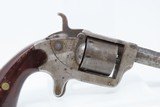 RARE Antique JAMES REID Model 2 SPUR TRIGGER .32 Caliber 7-Shot RF REVOLVER 1860s Catskill, New York WILD WEST Hideout Revolver - 16 of 17