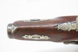 ENGRAVED Antique HENRY DERINGER c. 1850s .40 CALIBER Percussion BELT Pistol Henry Deringer’s Famous Pocket/Belt Pistol with SILVER BANDS! - 13 of 17