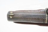 ENGRAVED Antique HENRY DERINGER c. 1850s .40 CALIBER Percussion BELT Pistol Henry Deringer’s Famous Pocket/Belt Pistol with SILVER BANDS! - 10 of 17