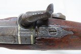 ENGRAVED Antique HENRY DERINGER c. 1850s .40 CALIBER Percussion BELT Pistol Henry Deringer’s Famous Pocket/Belt Pistol with SILVER BANDS! - 9 of 17
