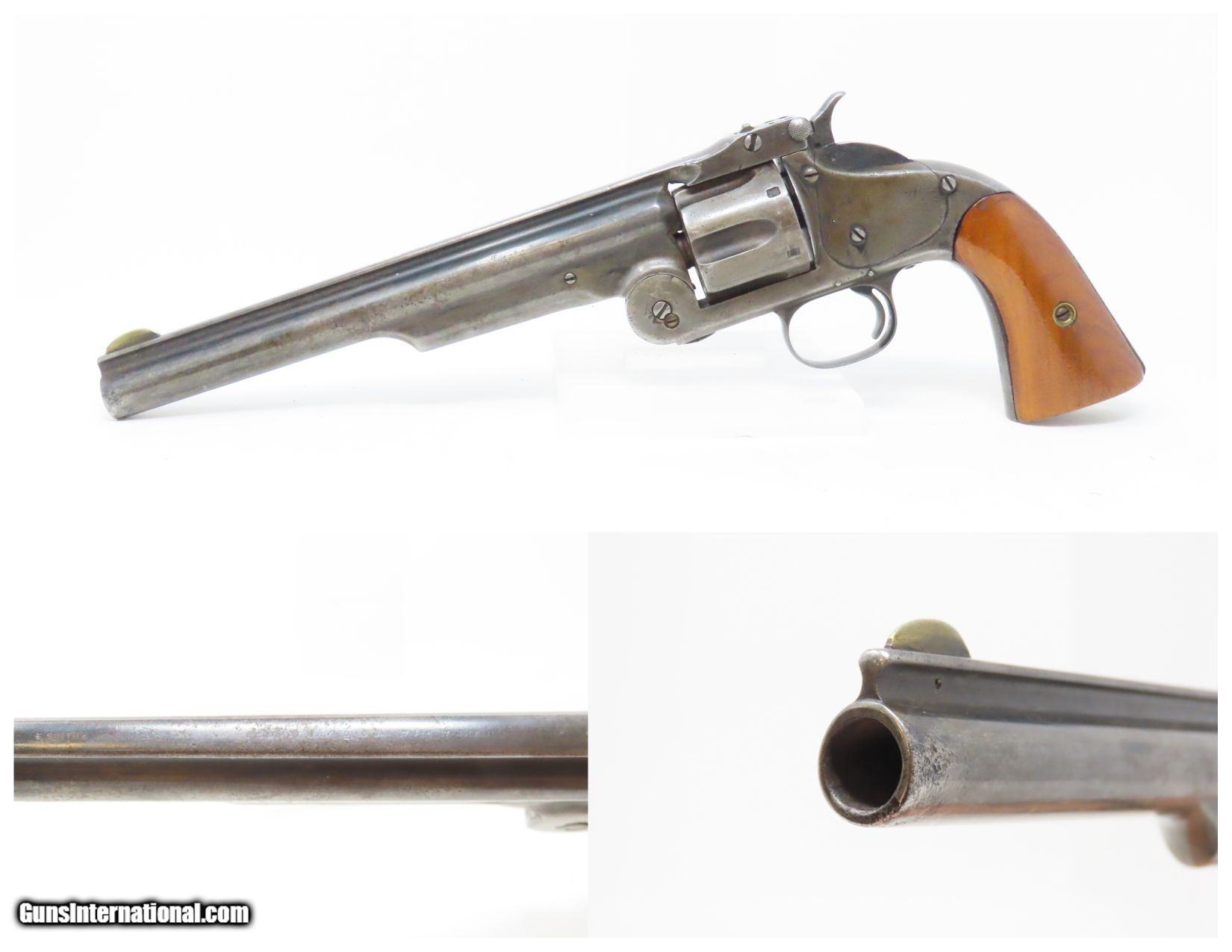 Antique SMITH & WESSON No. 3 “AMERICAN” First Model SINGLE ACTION ...