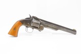 Antique SMITH & WESSON No. 3 “AMERICAN” First Model SINGLE ACTION Revolver.44 S&W “AMERICAN” Caliber with WALNUT GRIP - 14 of 17