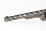 Antique SMITH & WESSON No. 3 “AMERICAN” First Model SINGLE ACTION Revolver.44 S&W “AMERICAN” Caliber with WALNUT GRIP - 5 of 17