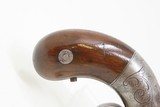 Antique ALLEN & WHEELOCK .32 Cal. POCKET SIZED Percussion PEPPERBOX PistolCIVIL WAR Era 6-Shot Pepperbox - 18 of 20