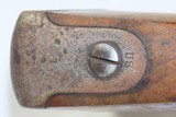 CIVIL WAR Antique WHITNEY U.S. Contract Model 1861 NAVY “Plymouth” Rifle
Named After the Navy Ship USS PLYMOUTH! - 12 of 21