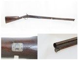 ENGRAVED Antique WESTLEY RICHARDS 12 Bore SINGLE BARREL Percussion Shotgun
Scarce SINGLE BARREL High Quality BRITISH SHOTGUN - 1 of 20