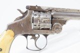 1880s Antique SMITH & WESSON .44 RUSSIAN DOUBLE ACTION First Model Revolver With Inscribed and Illustrated Presentation Ivory Grips! - 18 of 19