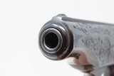 ENGRAVED German WALTHER Model 8 First Variant 6.35mm Semi-Auto Pistol C&RBEAUTIFULLY ENGRAVED Pistol Made Circa 1920-26 - 10 of 20