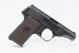 ENGRAVED German WALTHER Model 8 First Variant 6.35mm Semi-Auto Pistol C&RBEAUTIFULLY ENGRAVED Pistol Made Circa 1920-26 - 17 of 20