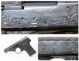 ENGRAVED German WALTHER Model 8 First Variant 6.35mm Semi-Auto Pistol C&RBEAUTIFULLY ENGRAVED Pistol Made Circa 1920-26 - 1 of 20
