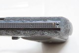 ENGRAVED German WALTHER Model 8 First Variant 6.35mm Semi-Auto Pistol C&RBEAUTIFULLY ENGRAVED Pistol Made Circa 1920-26 - 8 of 20