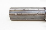 TYRON Marked Antique ALLEN & THURBER .32 Cal. Bar Hammer PEPPERBOX Revolver Pre- Civil War PERCUSSION Pepperbox - 12 of 17