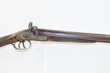 1850s ENGRAVED Antique DOUBLE BARREL Side/Side 12 Gauge PERCUSSION Shotgun
FINE Mid-1800s FOWLING PIECE - 15 of 18