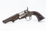Engraved CIVIL WAR-Era Antique BACON Mfg. Co. PERCUSSION Pocket RevolverEarly Manufacture SERIES I / “ESCELSIOR” Variation - 2 of 20