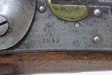 Antique ROBERT JOHNSON US Model 1836 .54 Cal. Smoothbore Conversion PistolSTANDARD ISSUE of the MEXICAN-AMERICAN WAR! - 6 of 18