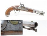 Antique ROBERT JOHNSON US Model 1836 .54 Cal. Smoothbore Conversion PistolSTANDARD ISSUE of the MEXICAN-AMERICAN WAR! - 1 of 18