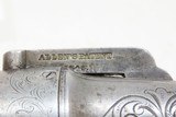 ALLEN, THURBER & Co. Antique WORCHESTER .32 Bar Hammer PEPPERBOX RevolverFirst American Double Action Revolving Percussion Pistol - 6 of 19