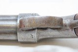 ALLEN, THURBER & Co. Antique WORCHESTER .32 Bar Hammer PEPPERBOX RevolverFirst American Double Action Revolving Percussion Pistol - 14 of 19