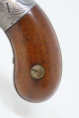 ALLEN, THURBER & Co. Antique WORCHESTER .32 Bar Hammer PEPPERBOX RevolverFirst American Double Action Revolving Percussion Pistol - 3 of 19