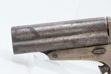 SCARCE Antique EBEN T. STARR .32 Caliber RF Four Barrel PEPPERBOX Pistol
Only 2,000 Estimated Made in the Mid to Late 1860s - 17 of 17