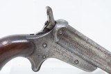 Antique CIVIL WAR Era SHARPS & HANKINS Model 3 .32 Cal. PEPPERBOX Revolver4-Shot Self Defense Pocket Gun with HOLSTER - 19 of 20