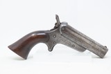 Antique CIVIL WAR Era SHARPS & HANKINS Model 3 .32 Cal. PEPPERBOX Revolver4-Shot Self Defense Pocket Gun with HOLSTER - 17 of 20