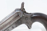 Antique CIVIL WAR Era SHARPS & HANKINS Model 3 .32 Cal. PEPPERBOX Revolver4-Shot Self Defense Pocket Gun with HOLSTER - 6 of 20