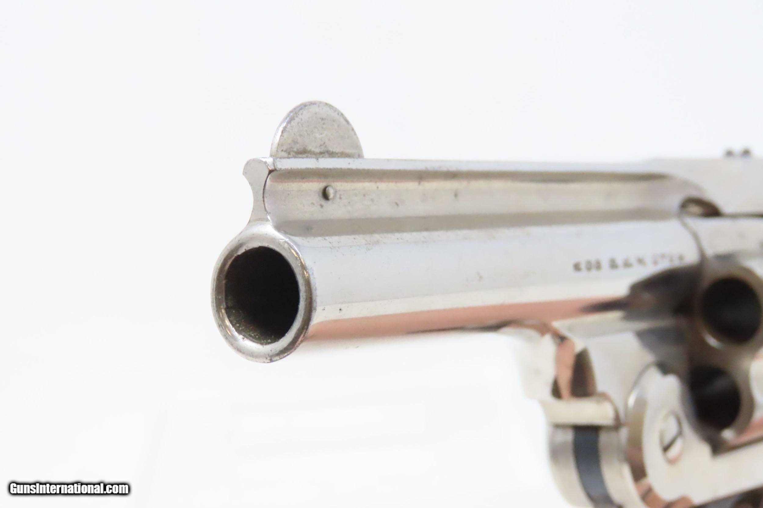 SMITH & WESSON .38 “SAFETY HAMMERLESS” 4th Model C&R Double