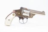 SMITH & WESSON .38 “SAFETY HAMMERLESS” 4th Model C&R Double Action REVOLVER Turn of the Century TOP BREAK Revolver w/PEARL GRIP - 17 of 20