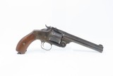 Antique SMITH & WESSON “New Model” No. 3 .44 Russian SINGLE ACTION Revolver Single Action .44 S&W RUSSIAN Caliber w/WALNUT GRIP - 18 of 21