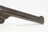 Antique SMITH & WESSON “New Model” No. 3 .44 Russian SINGLE ACTION Revolver Single Action .44 S&W RUSSIAN Caliber w/WALNUT GRIP - 16 of 21