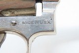 Smith & Wesson .38 MILITARY & POLICE Model of 1905 .38 SPECIAL Revolver C&R BEAUTIFUL NICKEL 4th Change Revolver w/ PEARL GRIP - 16 of 20